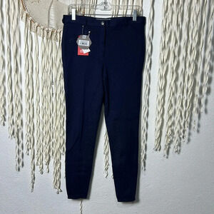Horze NWT Women’s Navy Active Silicone Grip Full Seat Breeches Size US28